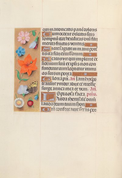 Hours of Dronning Isabella den Katolik, Dronning af Spanien: Fol. 149v, ca. 1500. af Master of the First Prayerbook of Maximillian