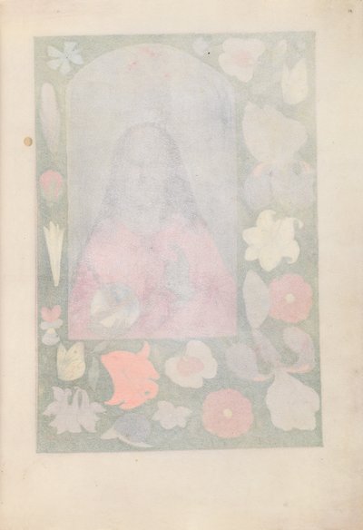 Hours of Dronning Isabella den Katolik, Dronning af Spanien: Fol. 14r, c. 1500. af Master of the First Prayerbook of Maximillian
