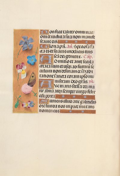 Hours of Dronning Isabella den Katolik, Dronning af Spanien: Fol. 150V, ca. 1500. af Master of the First Prayerbook of Maximillian