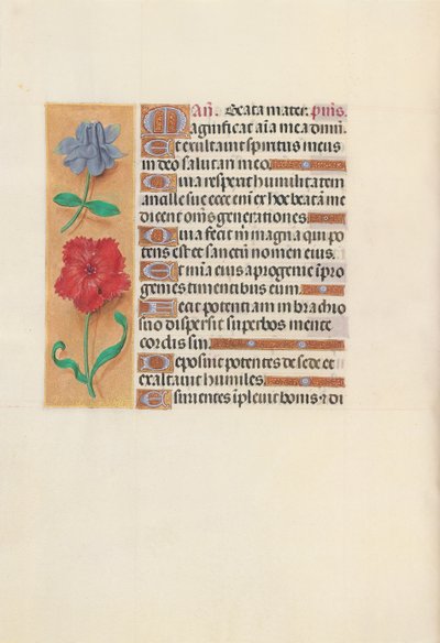 Hours of Dronning Isabella den Katolik, Dronning af Spanien: Fol. 151v, ca. 1500. af Master of the First Prayerbook of Maximillian