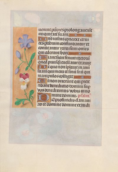 Hours of Dronning Isabella den Katolik, Dronning af Spanien: Fol. 155v, ca. 1500. af Master of the First Prayerbook of Maximillian