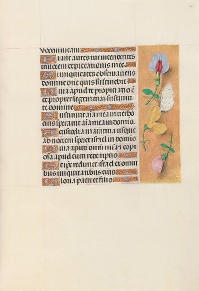 Hours of Dronning Isabella den Katolik, Dronning af Spanien: Fol. 156r, ca. 1500. af Master of the First Prayerbook of Maximillian