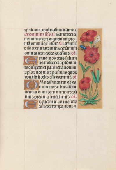 Hours of Dronning Isabella den Katolik, Dronning af Spanien: Fol. 158r, ca. 1500. af Master of the First Prayerbook of Maximillian