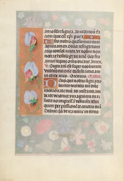 Hours of Dronning Isabella den Katolik, Dronning af Spanien: Fol. 15v, c. 1500. af Master of the First Prayerbook of Maximillian