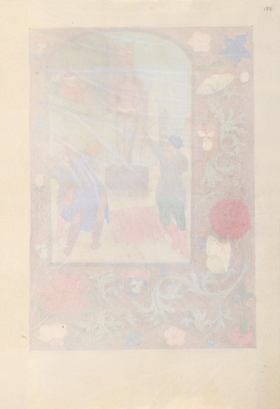 Dronning Isabella den Katolskes timer, dronning af Spanien:  Fol. 177r af Master of the First Prayerbook of Maximillian