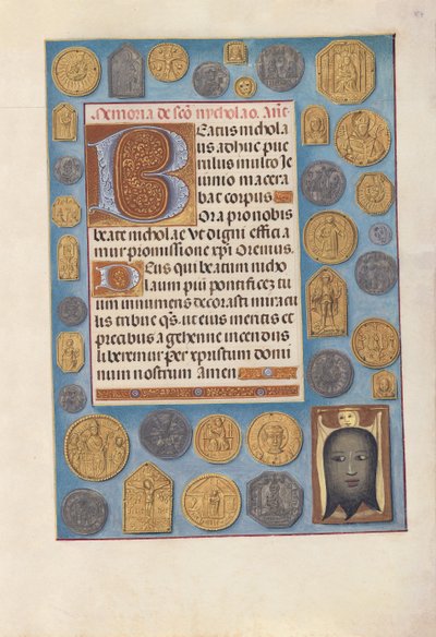 Hours of Dronning Isabella den Katolik, Dronning af Spanien: Fol. 184r, ca. 1500. af Master of the First Prayerbook of Maximillian