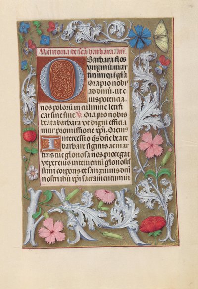 Hours of Dronning Isabella den Katolik, Dronning af Spanien: Fol. 192r, ca. 1500. af Master of the First Prayerbook of Maximillian
