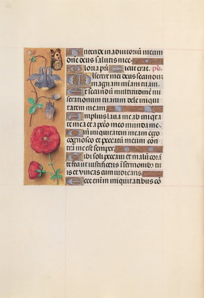 Hours of Dronning Isabella den Katolik, Dronning af Spanien: Fol. 204v, ca. 1500. af Master of the First Prayerbook of Maximillian