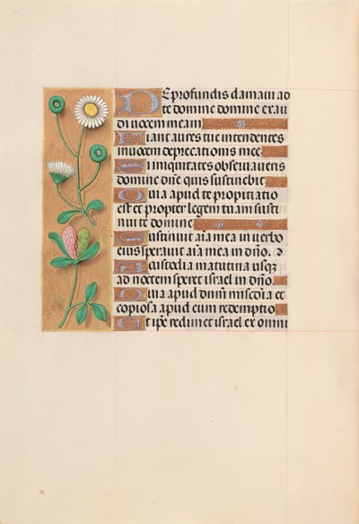 Hours of Dronning Isabella den Katolik, Dronning af Spanien: Fol. 208v, ca. 1500. af Master of the First Prayerbook of Maximillian