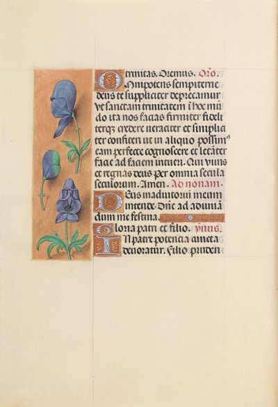 Hours of Dronning Isabella den Katolik, Dronning af Spanien: Fol. 20v, c. 1500. af Master of the First Prayerbook of Maximillian