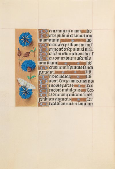Hours of Dronning Isabella den Katolik, Dronning af Spanien: Fol. 213v, ca. 1500. af Master of the First Prayerbook of Maximillian