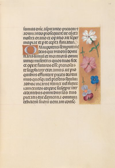 Hours of Dronning Isabella den Katolik, Dronning af Spanien: Fol. 218r, ca. 1500. af Master of the First Prayerbook of Maximillian