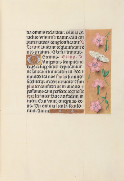 Hours of Dronning Isabella den Katolik, Dronning af Spanien: Fol. 21r, c. 1500. af Master of the First Prayerbook of Maximillian