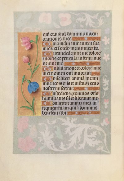Hours of Dronning Isabella den Katolik, Dronning af Spanien: Fol. 220v, ca. 1500. af Master of the First Prayerbook of Maximillian