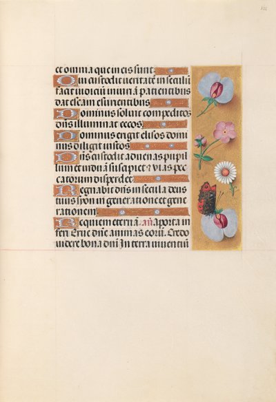 Hours of Dronning Isabella den Katolik, Dronning af Spanien: Fol. 225r, ca. 1500. af Master of the First Prayerbook of Maximillian