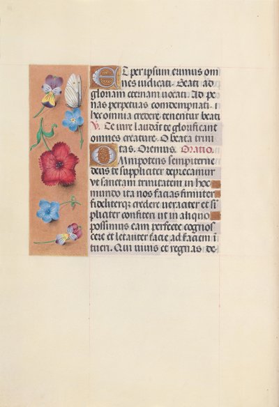 Hours of Dronning Isabella den Katolik, Dronning af Spanien: Fol. 22v, c. 1500. af Master of the First Prayerbook of Maximillian