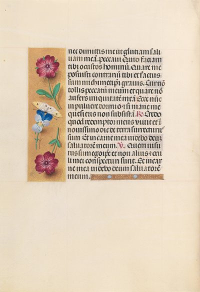 Hours of Dronning Isabella den Katolik, Dronning af Spanien: Fol. 231v, ca. 1500. af Master of the First Prayerbook of Maximillian