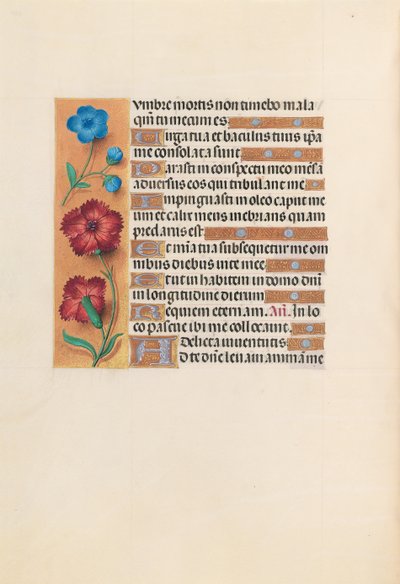 Hours of Dronning Isabella den Katolik, Dronning af Spanien: Fol. 233v, ca. 1500. af Master of the First Prayerbook of Maximillian