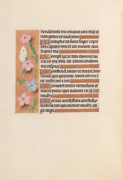 Hours of Dronning Isabella den Katolik, Dronning af Spanien: Fol. 240v, ca. 1500. af Master of the First Prayerbook of Maximillian