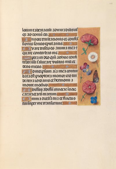 Hours of Dronning Isabella den Katolik, Dronning af Spanien: Fol. 243r, ca. 1500. af Master of the First Prayerbook of Maximillian