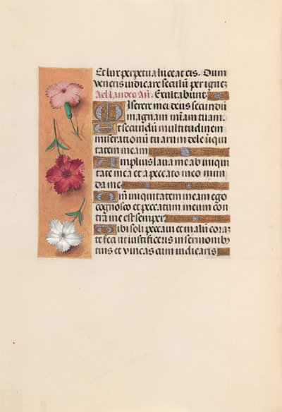 Hours of Dronning Isabella den Katolik, Dronning af Spanien: Fol. 246v, ca. 1500. af Master of the First Prayerbook of Maximillian