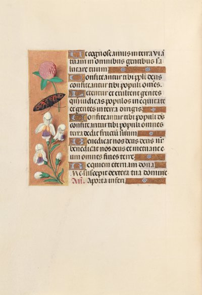 Hours of Dronning Isabella den Katolik, Dronning af Spanien: Fol. 250V, ca. 1500. af Master of the First Prayerbook of Maximillian
