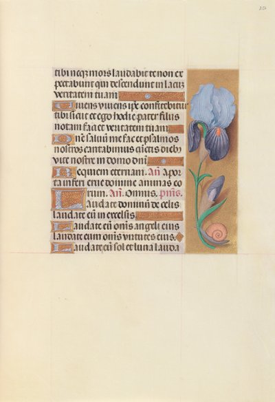 Hours of Dronning Isabella den Katolik, Dronning af Spanien: Fol. 252r, ca. 1500. af Master of the First Prayerbook of Maximillian