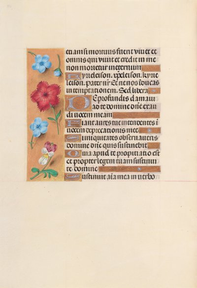 Hours of Dronning Isabella den Katolik, Dronning af Spanien: Fol. 255v, ca. 1500. af Master of the First Prayerbook of Maximillian