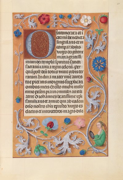 Hours of Dronning Isabella den Katolik, Dronning af Spanien: Fol. 262r, ca. 1500. af Master of the First Prayerbook of Maximillian