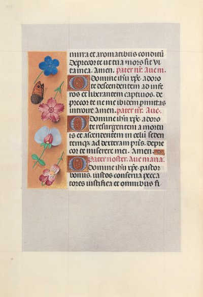 Hours of Dronning Isabella den Katolik, Dronning af Spanien: Fol. 265v, ca. 1500. af Master of the First Prayerbook of Maximillian