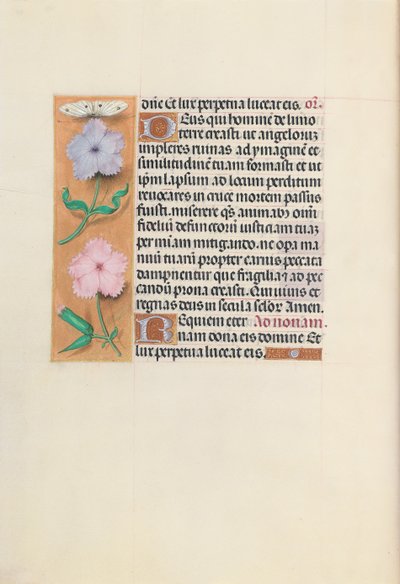 Hours of Dronning Isabella den Katolik, Dronning af Spanien: Fol. 27v, ca. 1500. af Master of the First Prayerbook of Maximillian