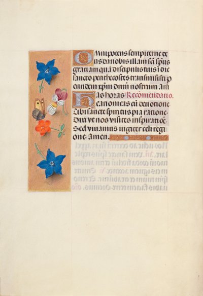 Hours of Dronning Isabella den Katolik, Dronning af Spanien: Fol. 36v, ca. 1500. af Master of the First Prayerbook of Maximillian