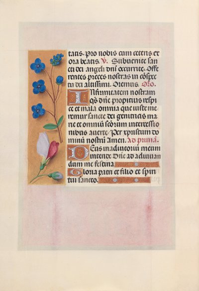 Hours of Dronning Isabella den Katolik, Dronning af Spanien: Fol. 38v, ca. 1500. af Master of the First Prayerbook of Maximillian