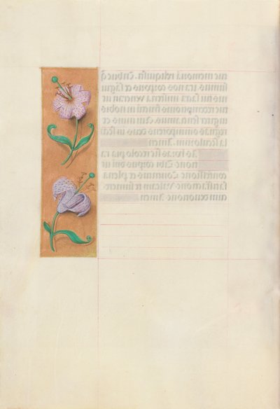 Hours of Dronning Isabella den Katolik, Dronning af Spanien: Fol. 49v, ca. 1500. af Master of the First Prayerbook of Maximillian