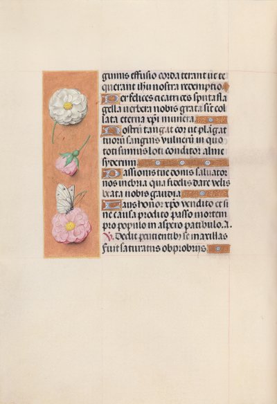 Hours of Dronning Isabella den Katolik, Dronning af Spanien: Fol. 58v, ca. 1500. af Master of the First Prayerbook of Maximillian