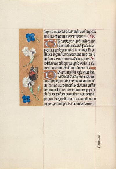 Hours of Dronning Isabella den Katolik, Dronning af Spanien: Fol. 67v, ca. 1500. af Master of the First Prayerbook of Maximillian