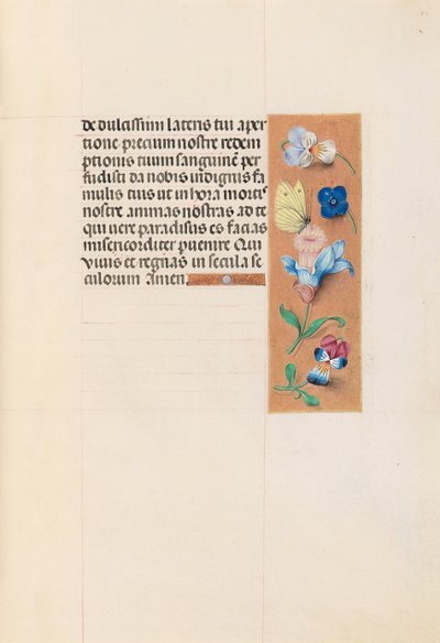 Hours of Dronning Isabella den Katolik, Dronning af Spanien: Fol. 71r, ca. 1500. af Master of the First Prayerbook of Maximillian
