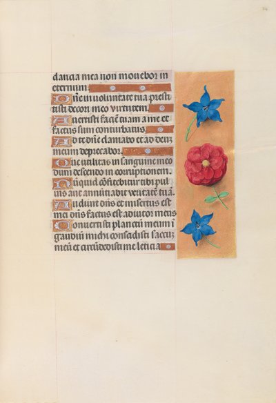 Hours of Dronning Isabella den Katolik, Dronning af Spanien: Fol. 74r, ca. 1500. af Master of the First Prayerbook of Maximillian