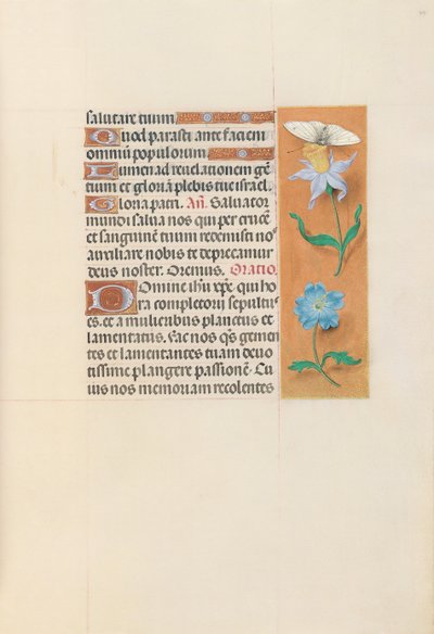 Hours of Dronning Isabella den Katolik, Dronning af Spanien: Fol. 79r, ca. 1500. af Master of the First Prayerbook of Maximillian