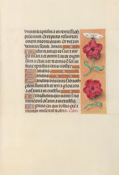 Hours of Dronning Isabella den Katolik, Dronning af Spanien: Fol. 92r, ca. 1500. af Master of the First Prayerbook of Maximillian