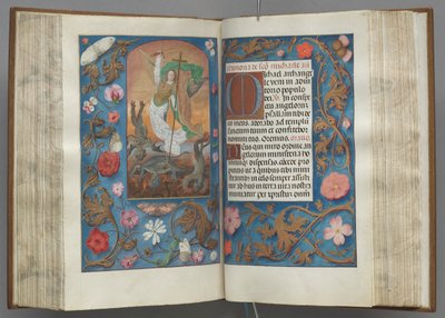 Timer for dronning Isabella den katolske, dronning af Spanien, ca. 1500. af Master of the First Prayerbook of Maximillian