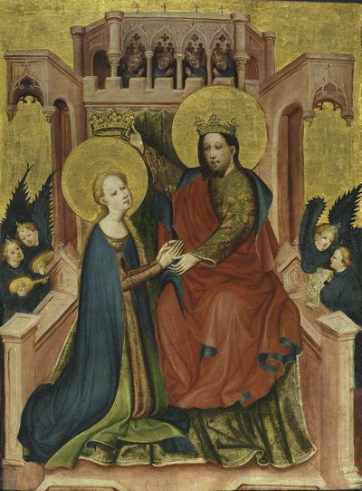 Kroning af Jomfru Maria af Master of the Fröndenberg Altarpiece