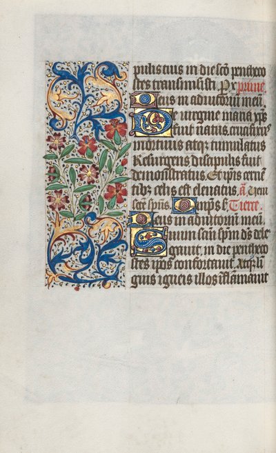 Timebog Brug af Rouen: fol. 100V, ca. 1470. af Master of the Geneva Latini