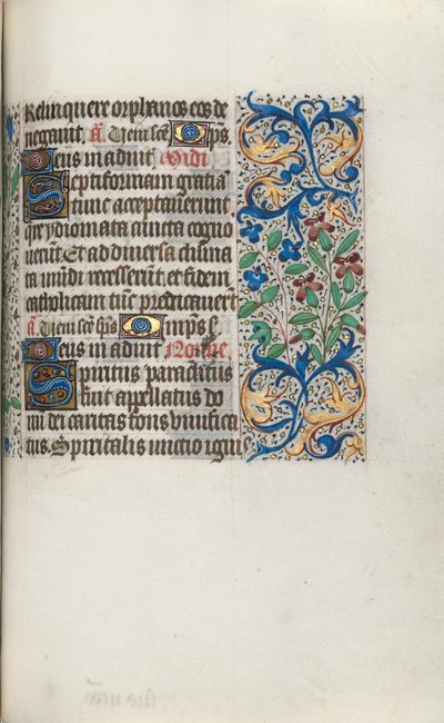 Timebog Brug af Rouen: fol. 101r, ca. 1470. af Master of the Geneva Latini