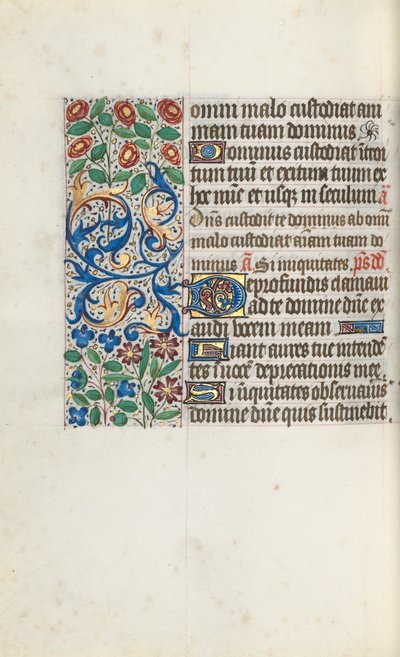 Timebog Brug af Rouen: fol. 105v, ca. 1470. af Master of the Geneva Latini