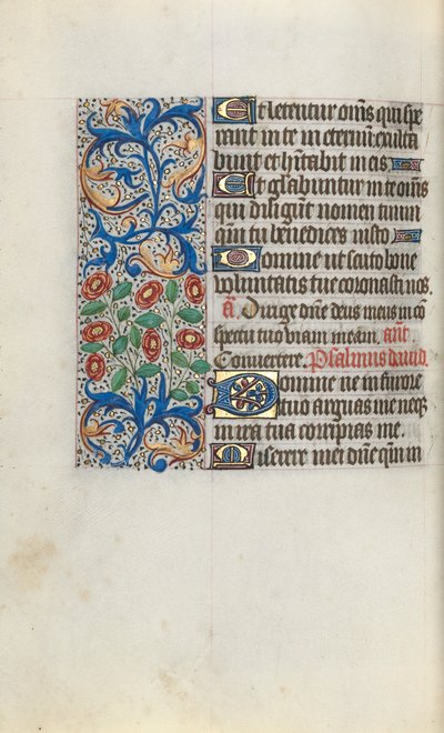 Timebog Brug af Rouen: fol. 111v, ca. 1470. af Master of the Geneva Latini