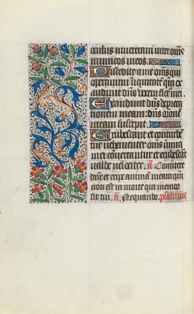 Timebog Brug af Rouen: fol. 112v, ca. 1470. af Master of the Geneva Latini