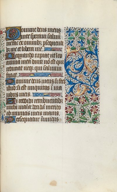 Timebog Brug af Rouen: fol. 113r, ca. 1470. af Master of the Geneva Latini