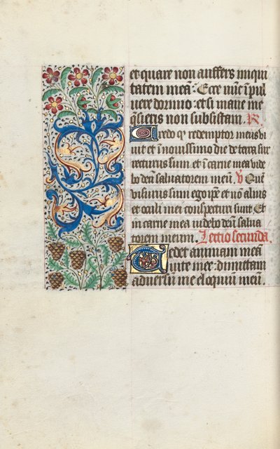Timebog Brug af Rouen: fol. 115v, ca. 1470. af Master of the Geneva Latini