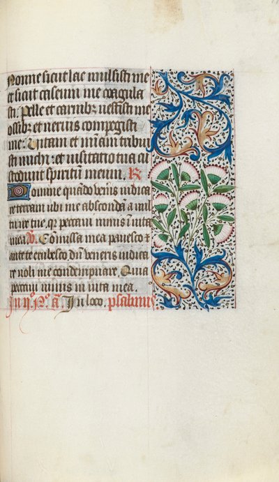 Timebog Brug af Rouen: fol. 117r, ca. 1470. af Master of the Geneva Latini